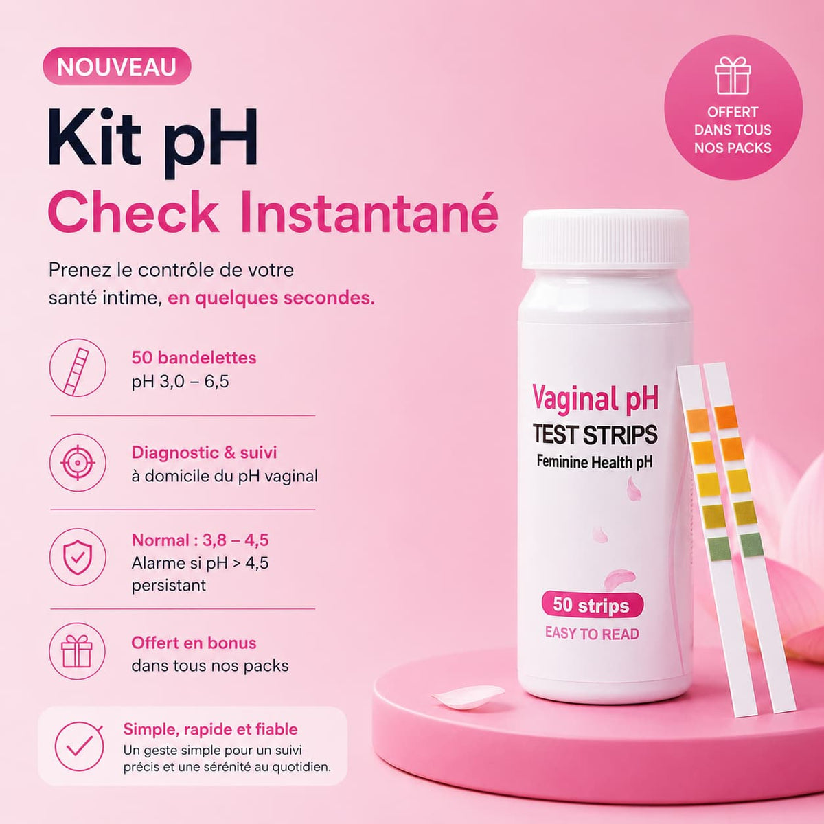 FLOYA pH  Vaginal Test