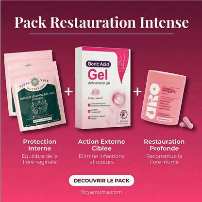 PACK RESTAURATION INTENSE — Le trio complet pour reconstruire ta flore