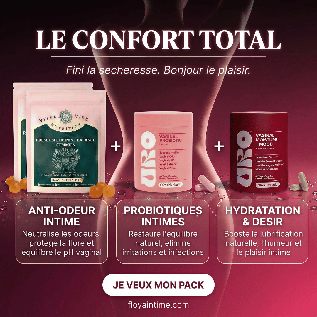 PACK CONFORT TOTAL — Fini la sécheresse. Bonjour le plaisir.