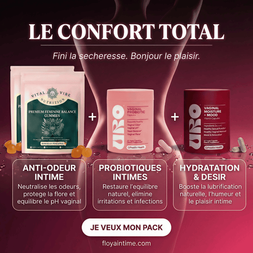PACK CONFORT TOTAL — Fini la sécheresse. Bonjour le plaisir.