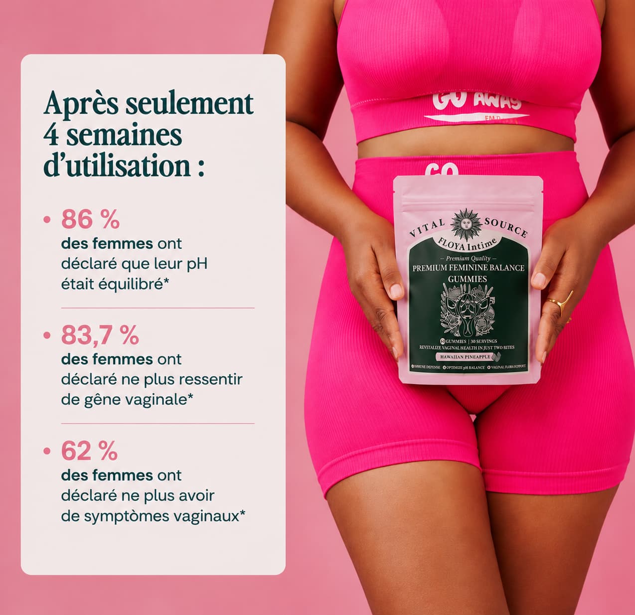 Gummies Anti-Odeur Intime  1 Acheté  = 1 OFFERT